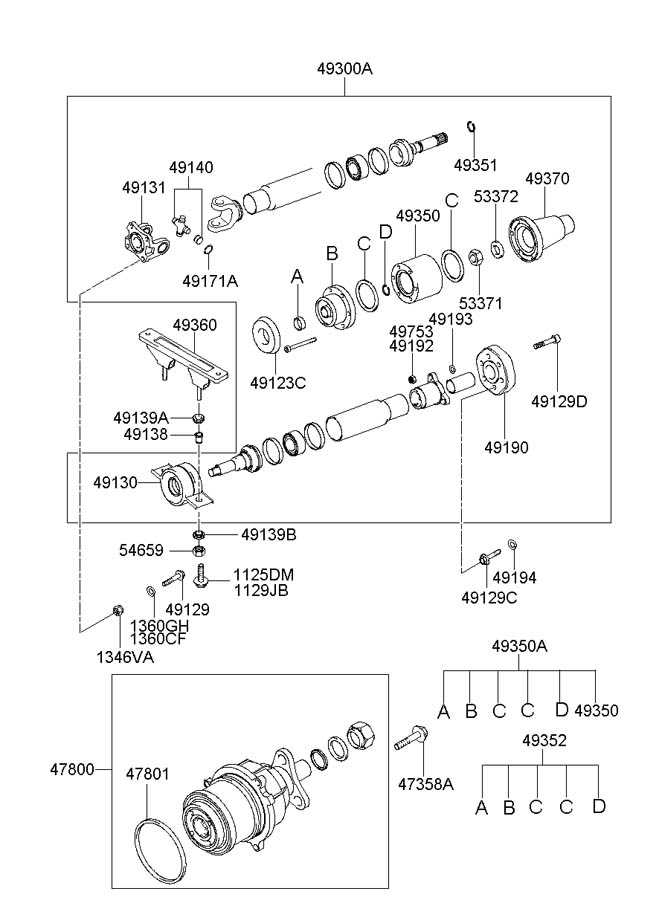 2005 hyundai santa fe parts diagram