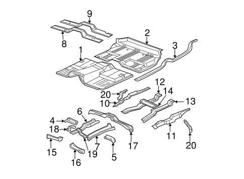 chevrolet avalanche parts diagram