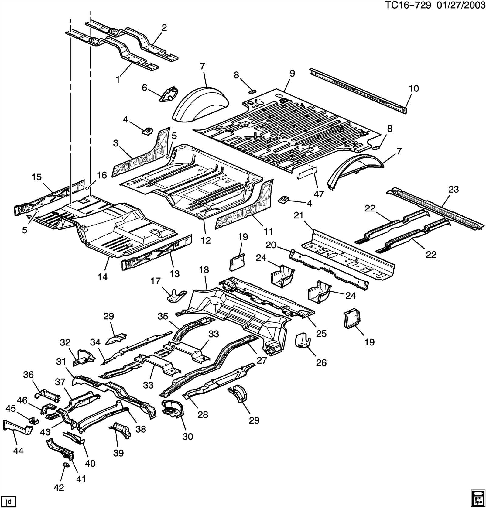 chevy avalanche parts diagram