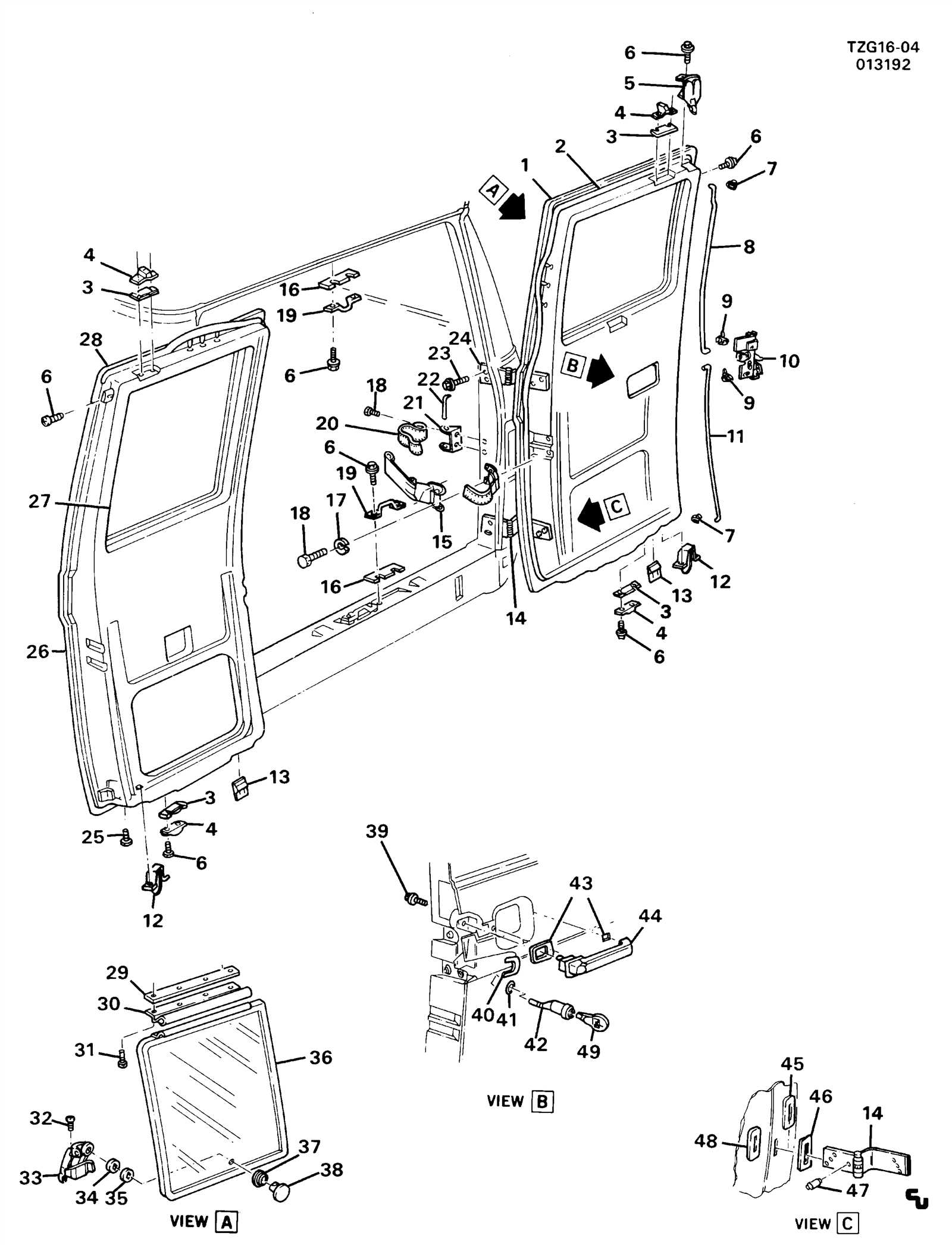 chevy express 3500 parts diagram