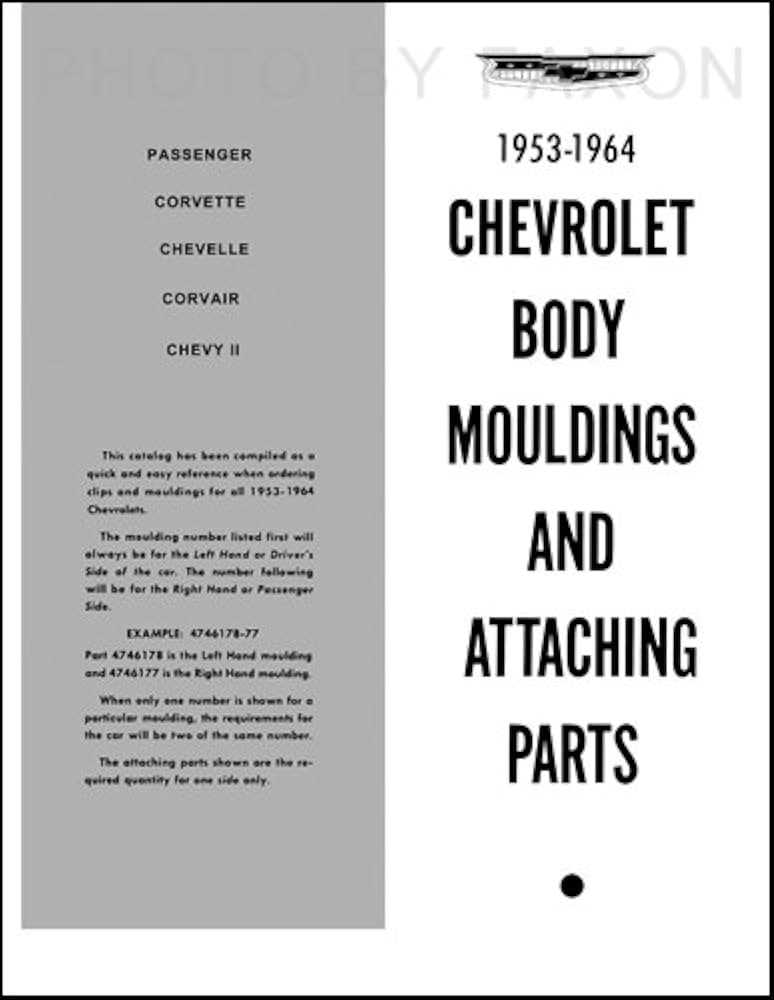 chevy parts diagrams