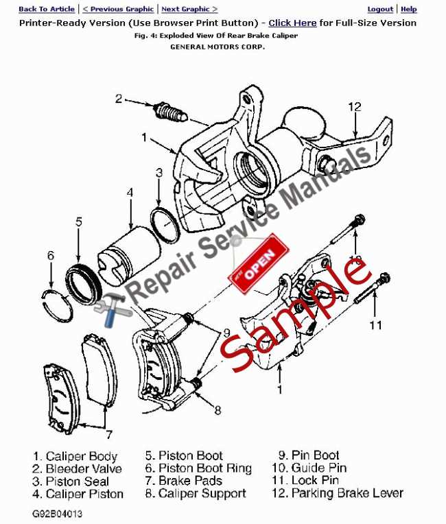 chevy s10 body parts diagram