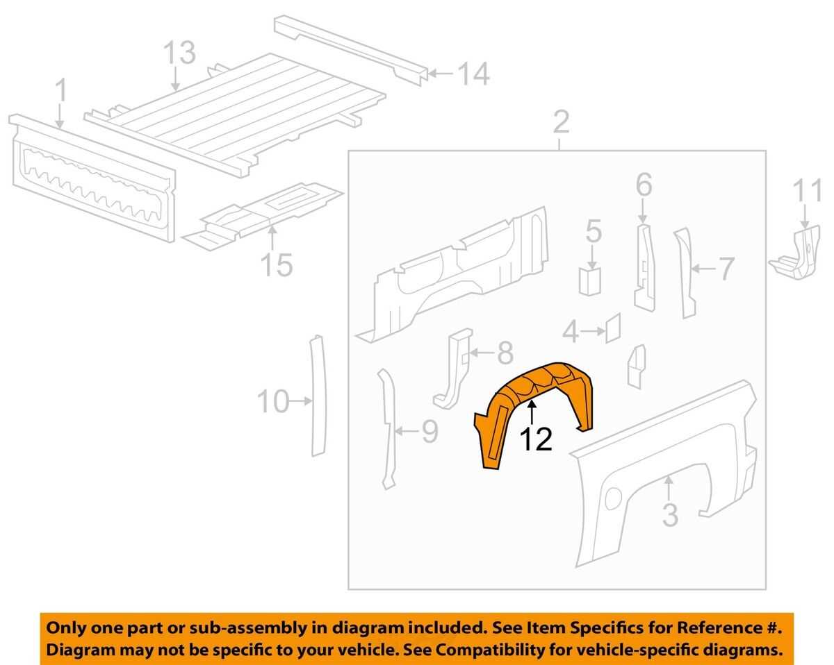 chevy silverado oem parts diagram