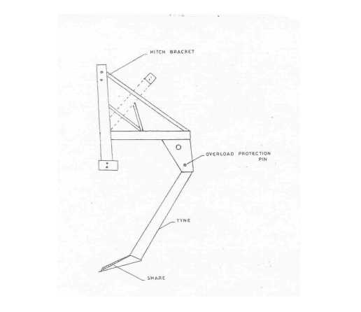 chisel plow parts diagram