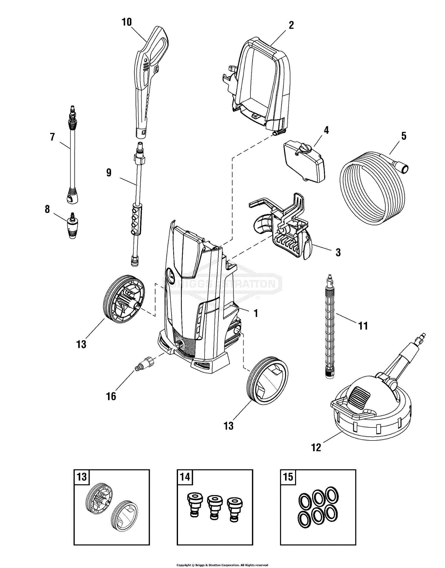 karcher power washer parts diagram