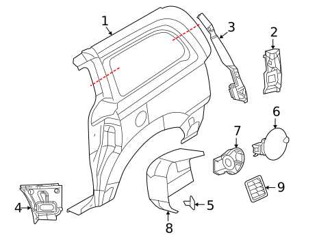 chrysler town and country parts diagram