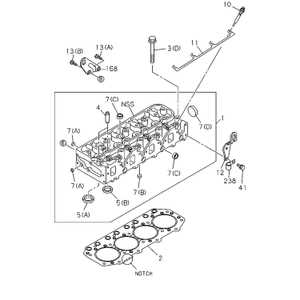 cylinder head parts diagram