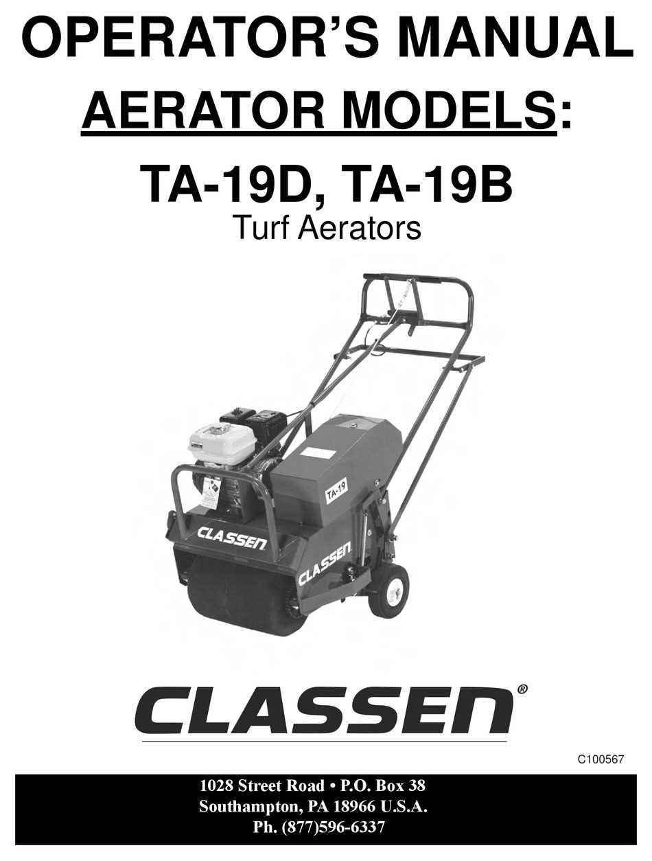 classen tr 20 parts diagram