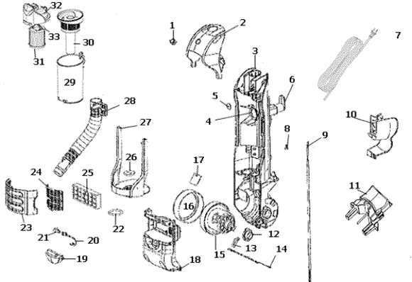 clean force 1800 parts diagram