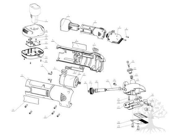 clipper parts diagram