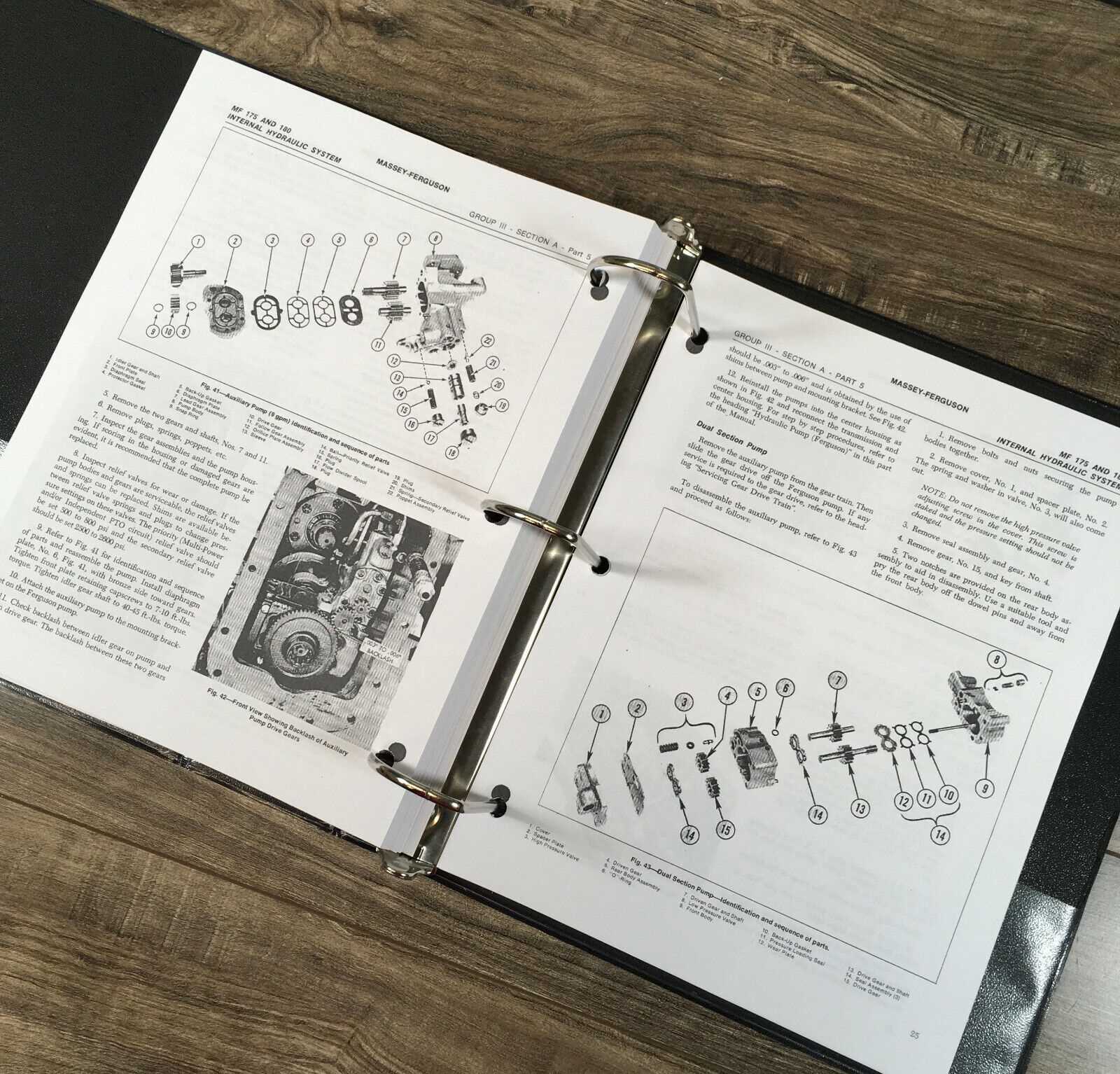 massey ferguson 175 parts diagram