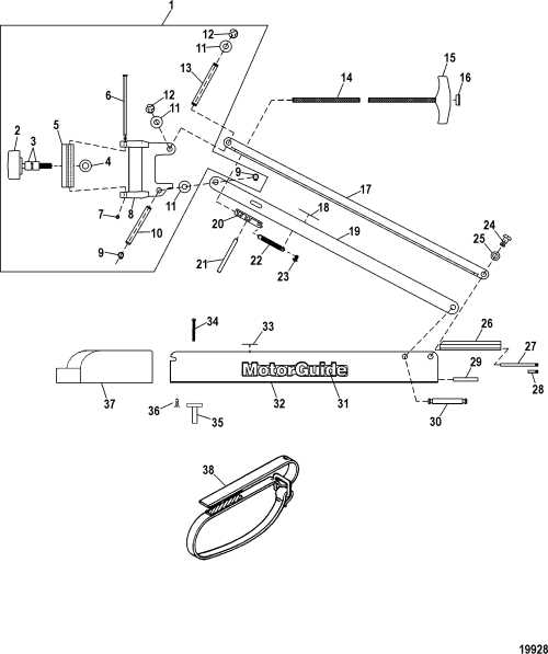 motorguide x5 parts diagram