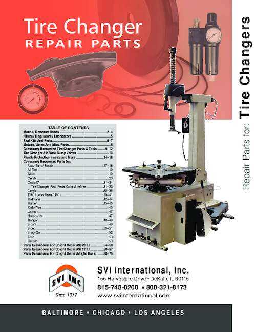 coats 5040a parts diagram