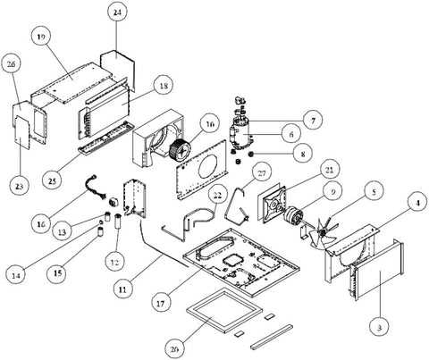 coleman mach 8 parts diagram