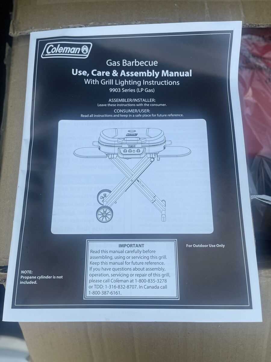 coleman roadtrip x cursion parts diagram