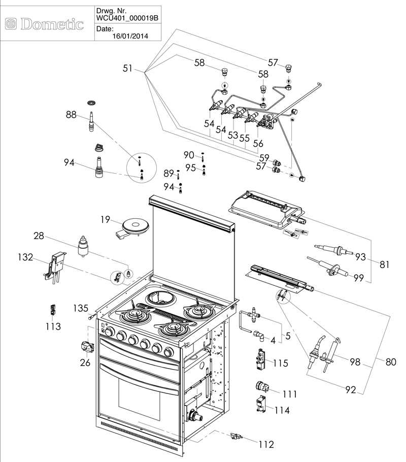 coleman stove parts diagram