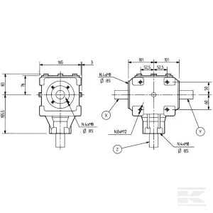 comer gearbox parts diagram