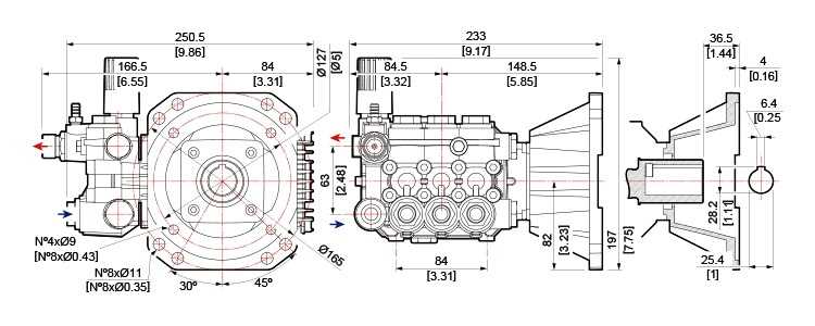 comet pressure washer pump parts diagram