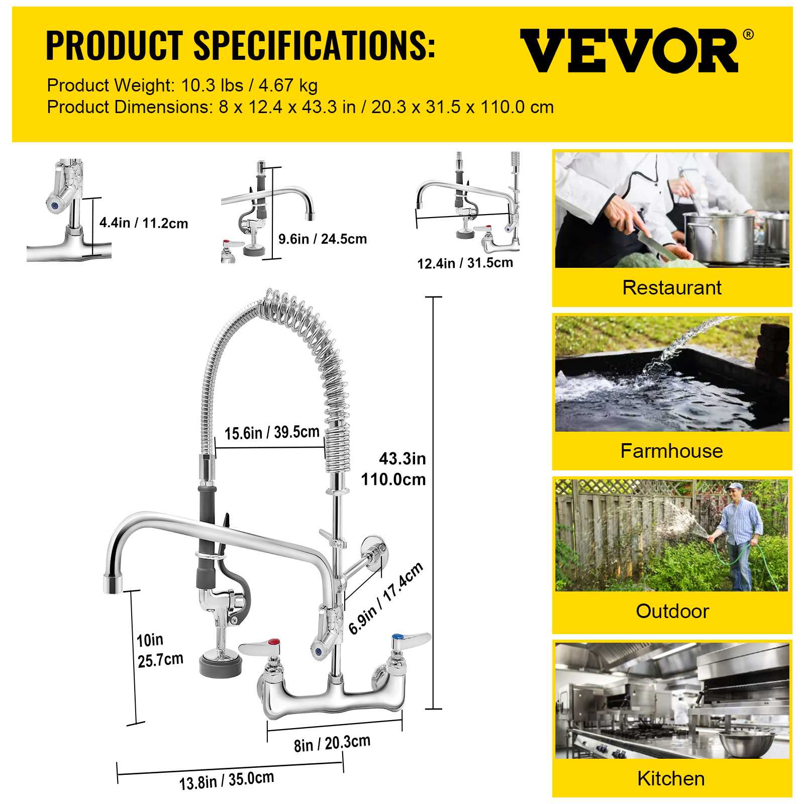 commercial sink parts diagram