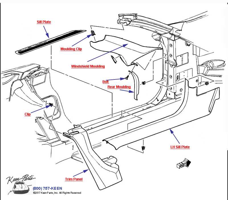 corvette parts diagram