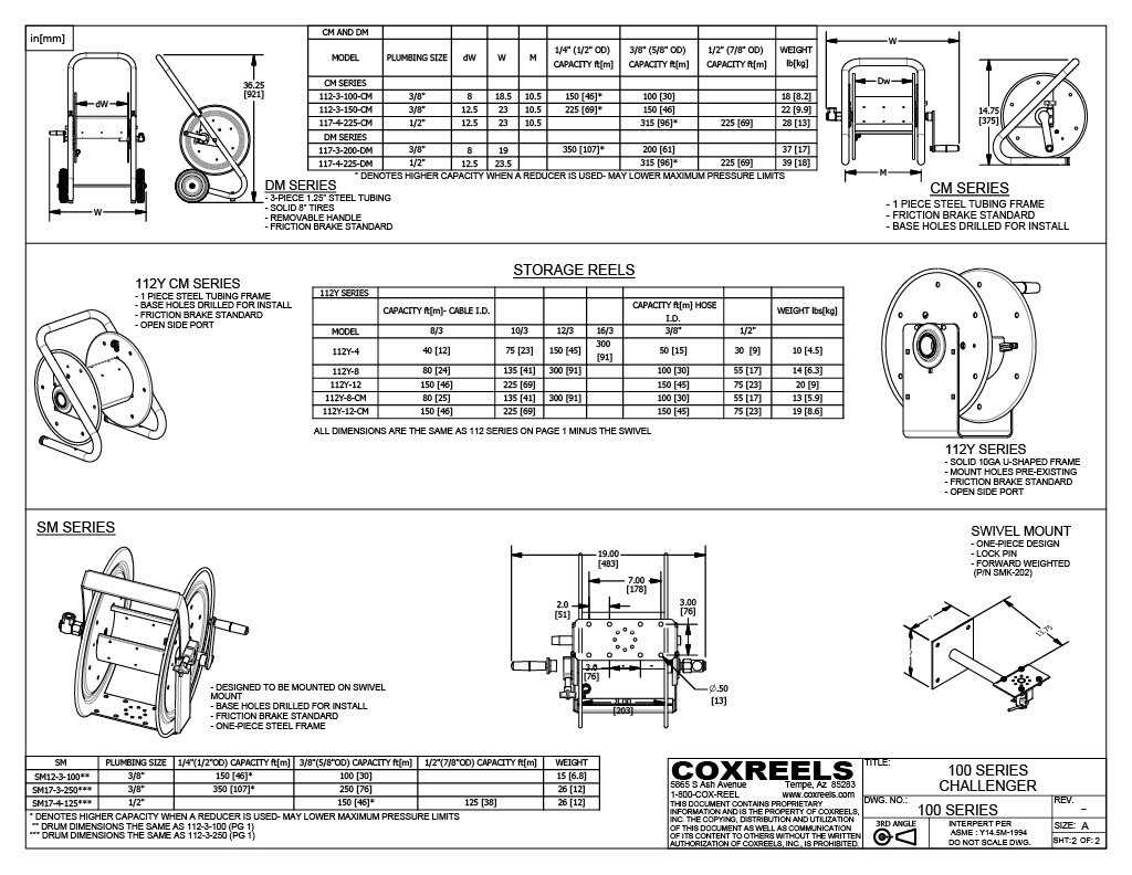 coxreels parts diagram