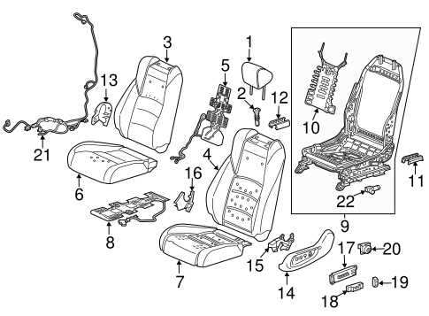 honda accord body parts diagram