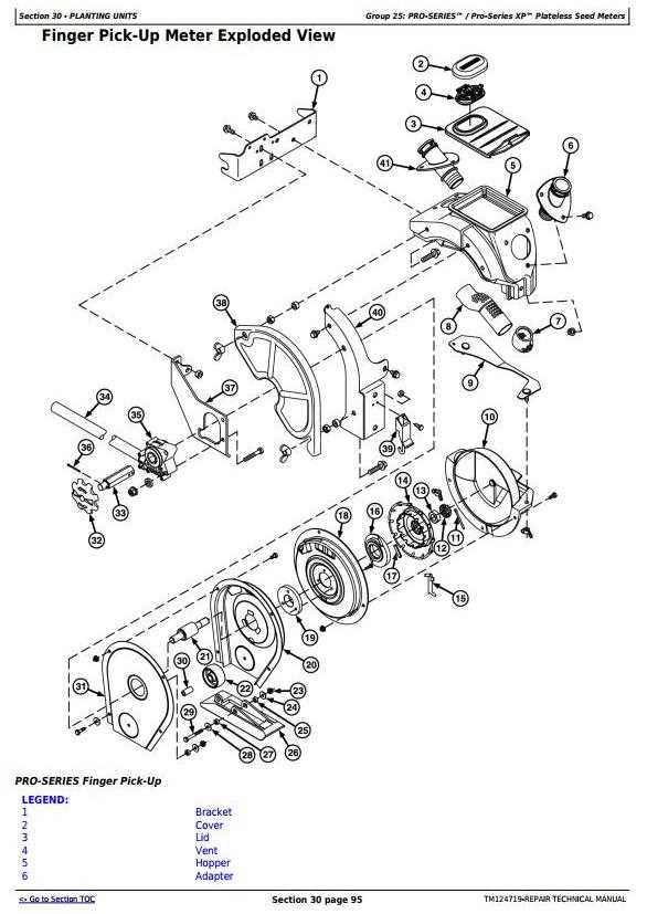 john deere planter parts diagram