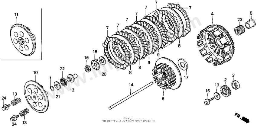 cr250 parts diagram