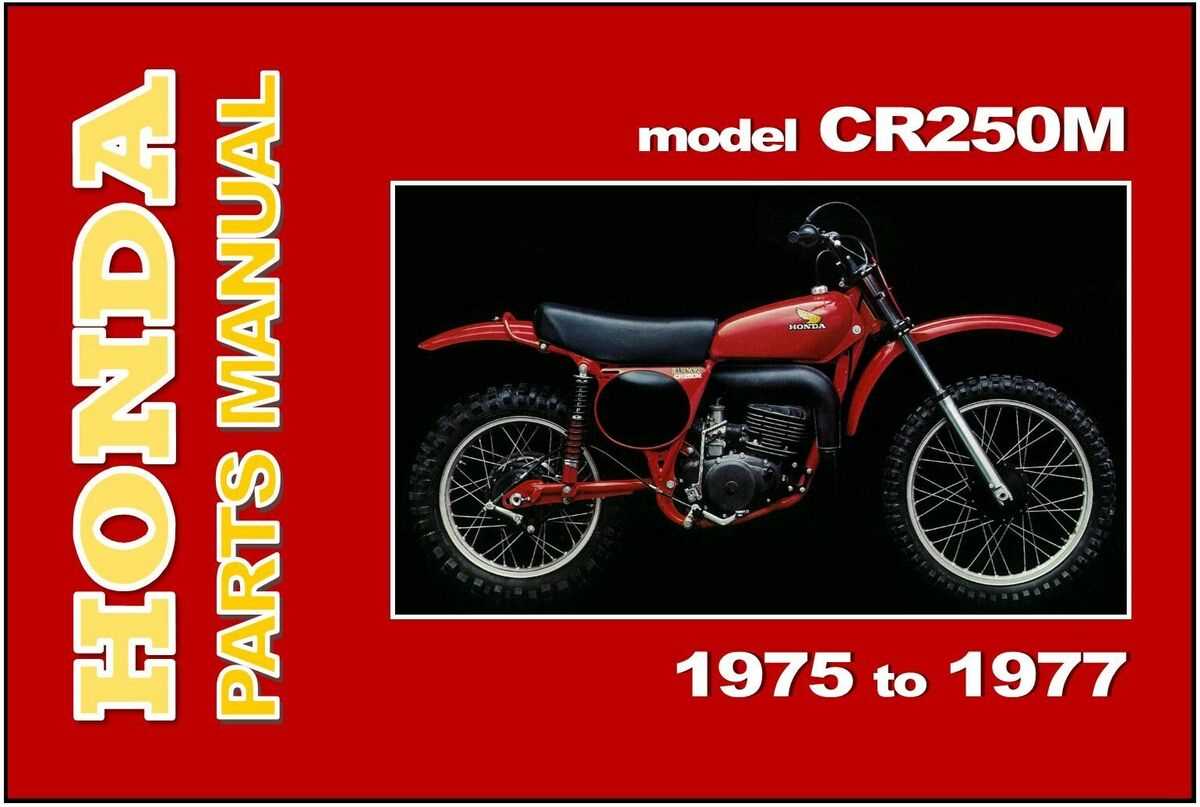 cr250 parts diagram