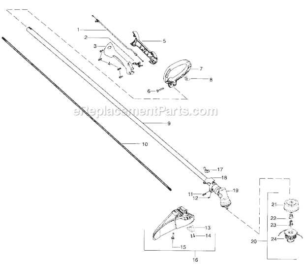 craftsman 25cc weed eater parts diagram