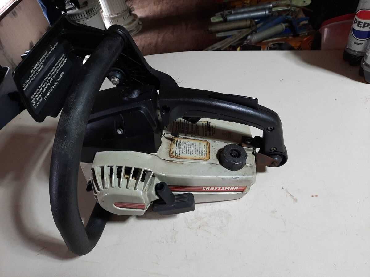 craftsman 358 chainsaw parts diagram