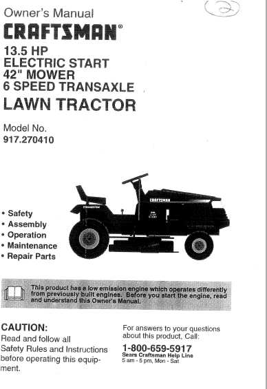 craftsman 42 riding mower parts diagram