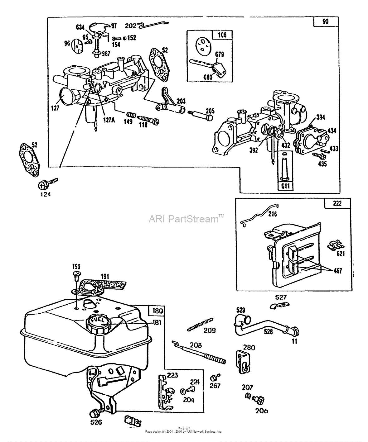 craftsman generator parts diagram