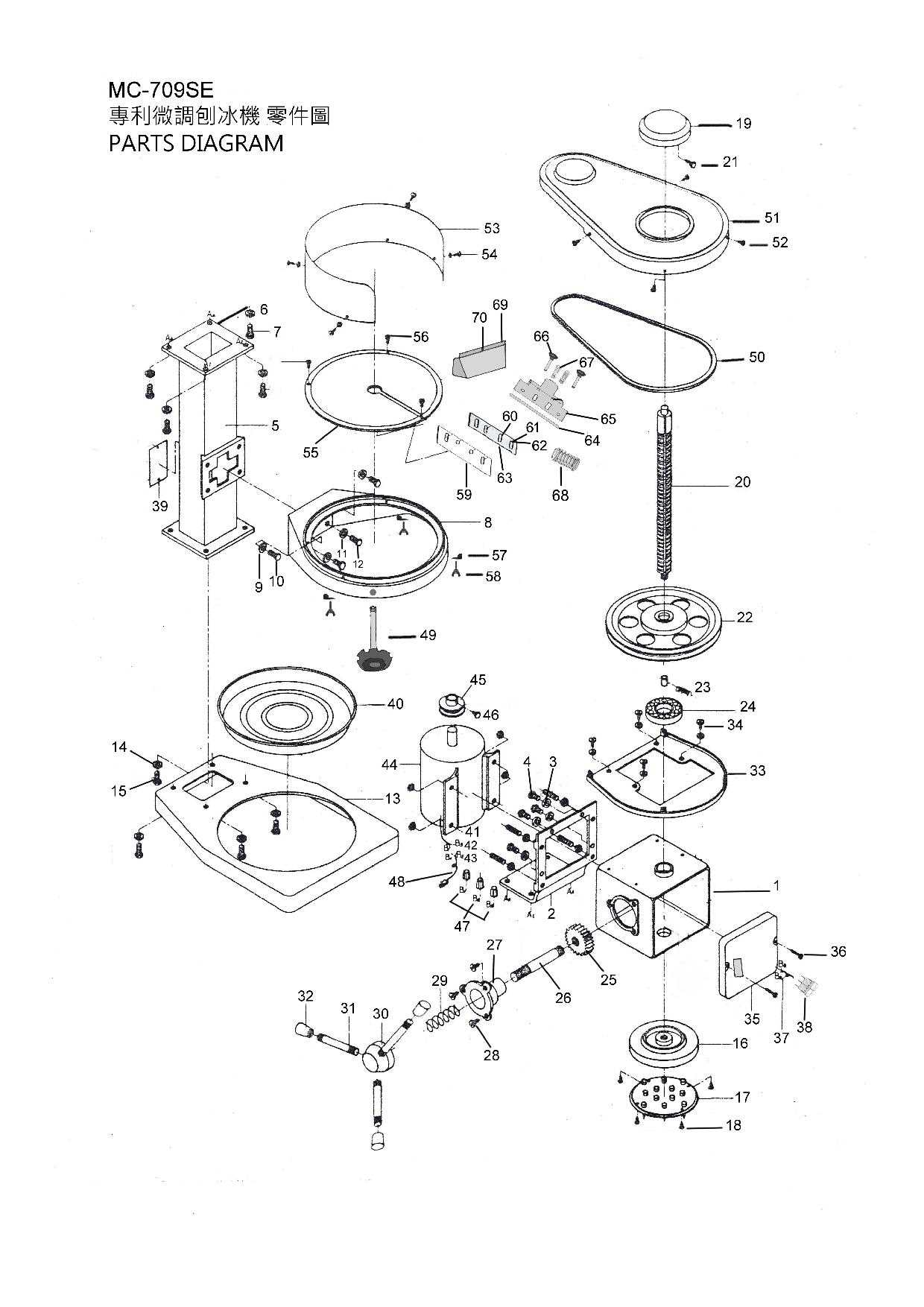 craftsman ltx 1000 parts diagram