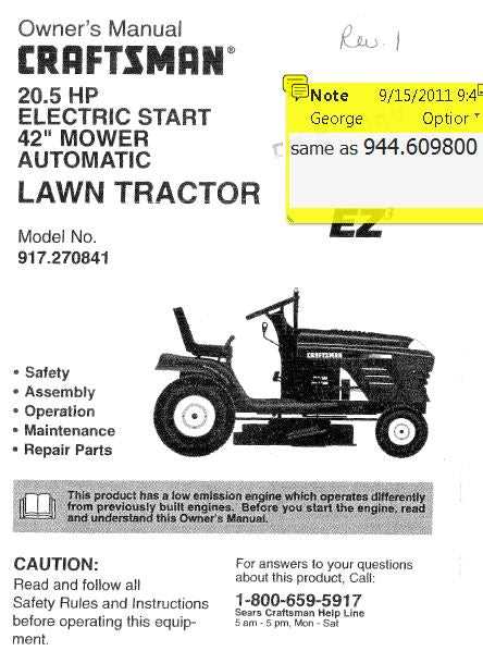 craftsman model 944 parts diagram