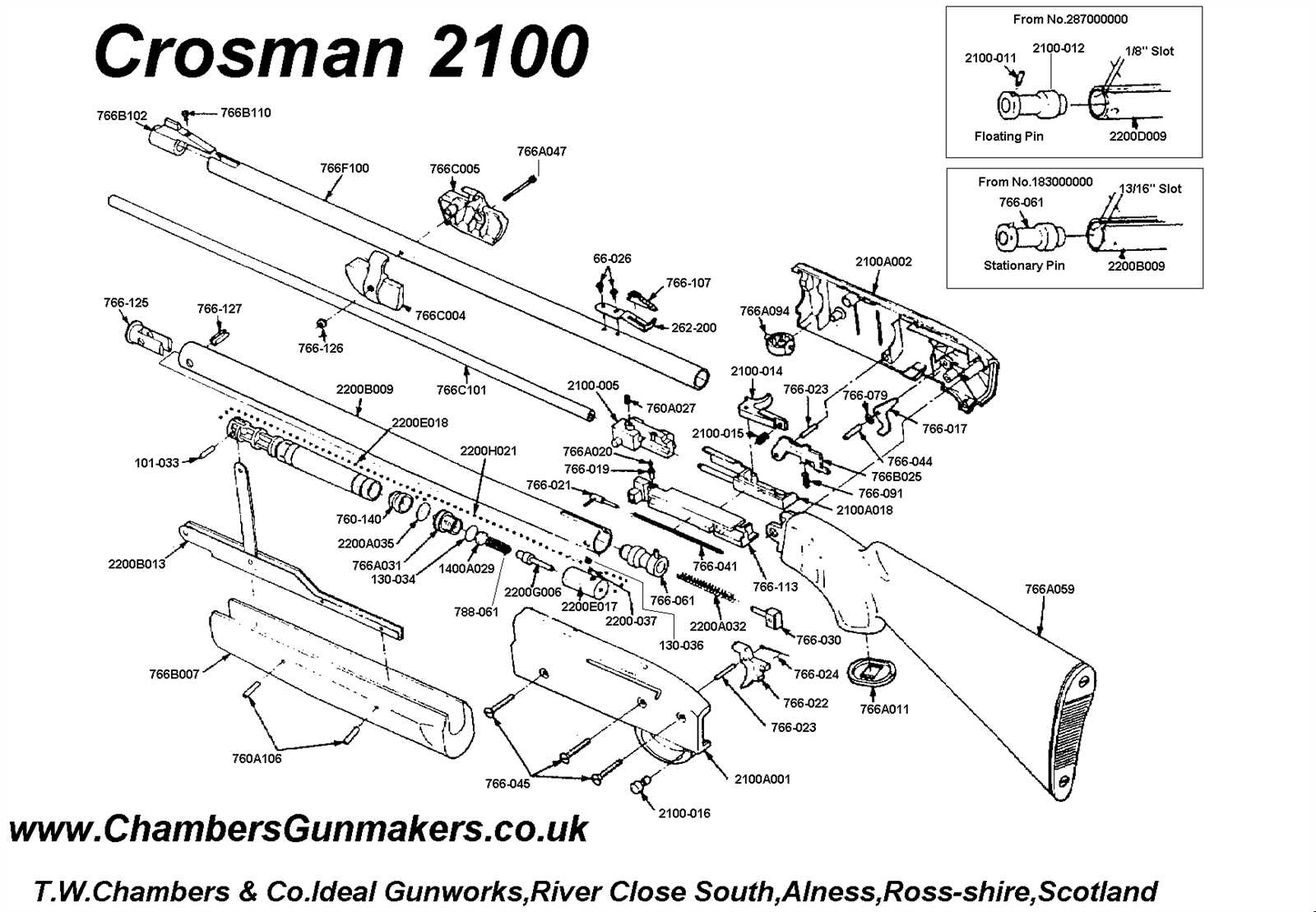 crosman 795 parts diagram