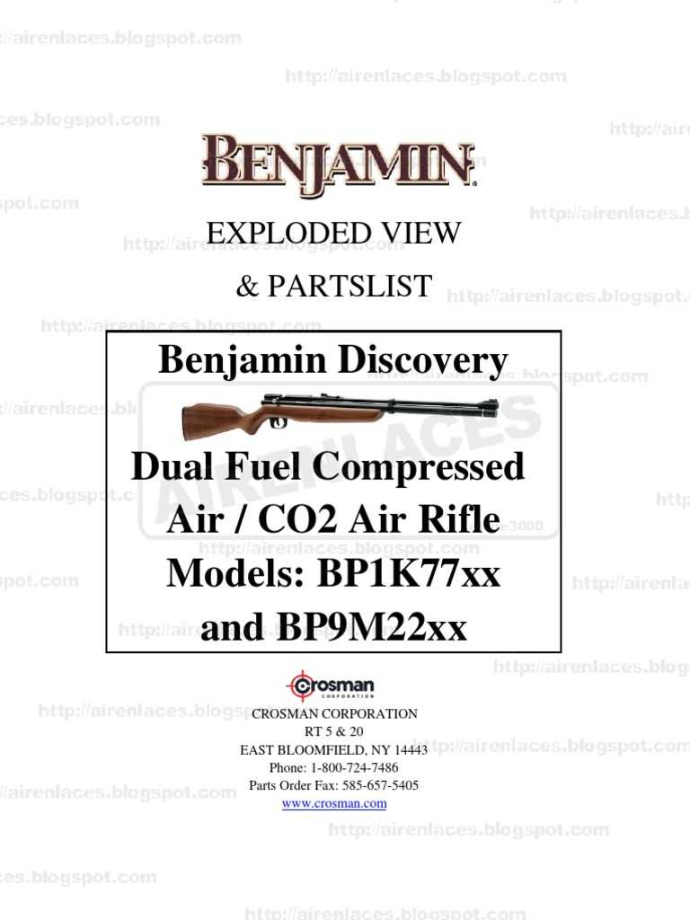 benjamin 392 parts diagram