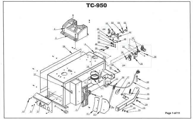 atlas tire changer parts diagram