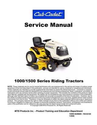 cub cadet 1054 parts diagram