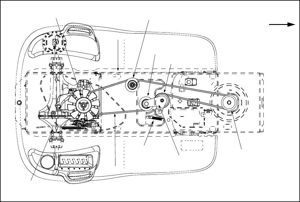 cub cadet ltx 1040 deck parts diagram