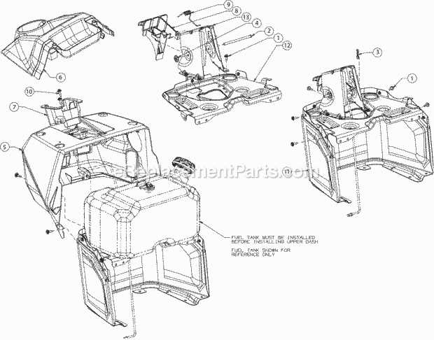 cub cadet parts diagram