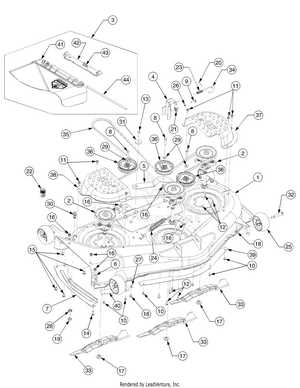 cub cadet rzt 54 parts diagram