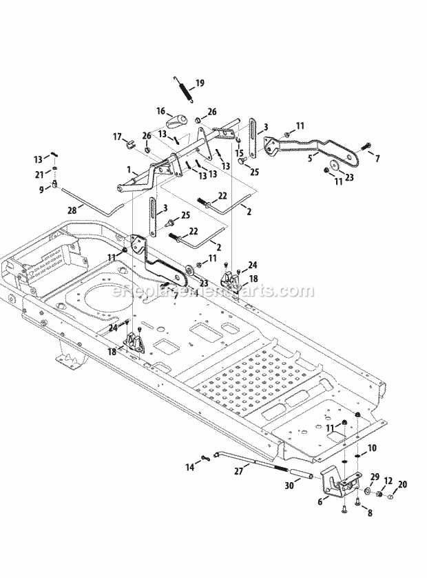 cub cadet zero turn parts diagram