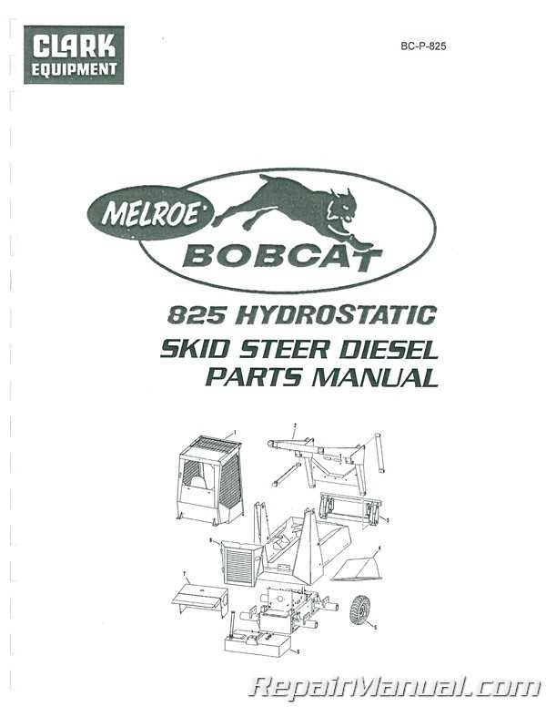 bobcat online parts diagram