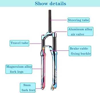 bicycle fork parts diagram