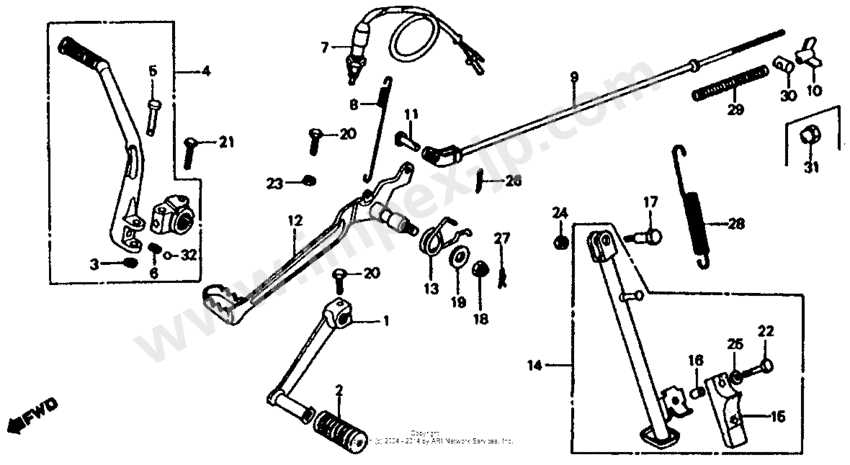 honda xl185s parts diagram