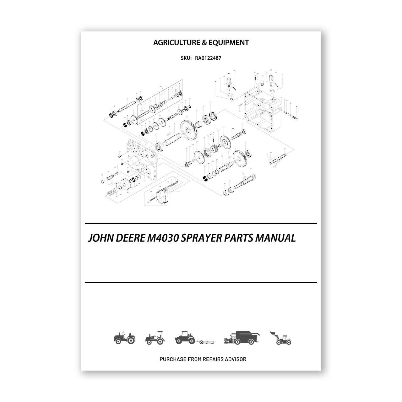 john deere sprayer parts diagram