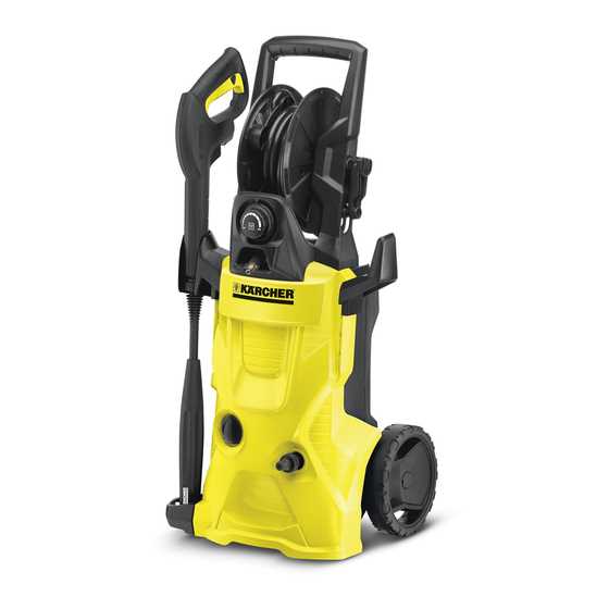 karcher k4 pressure washer parts diagram