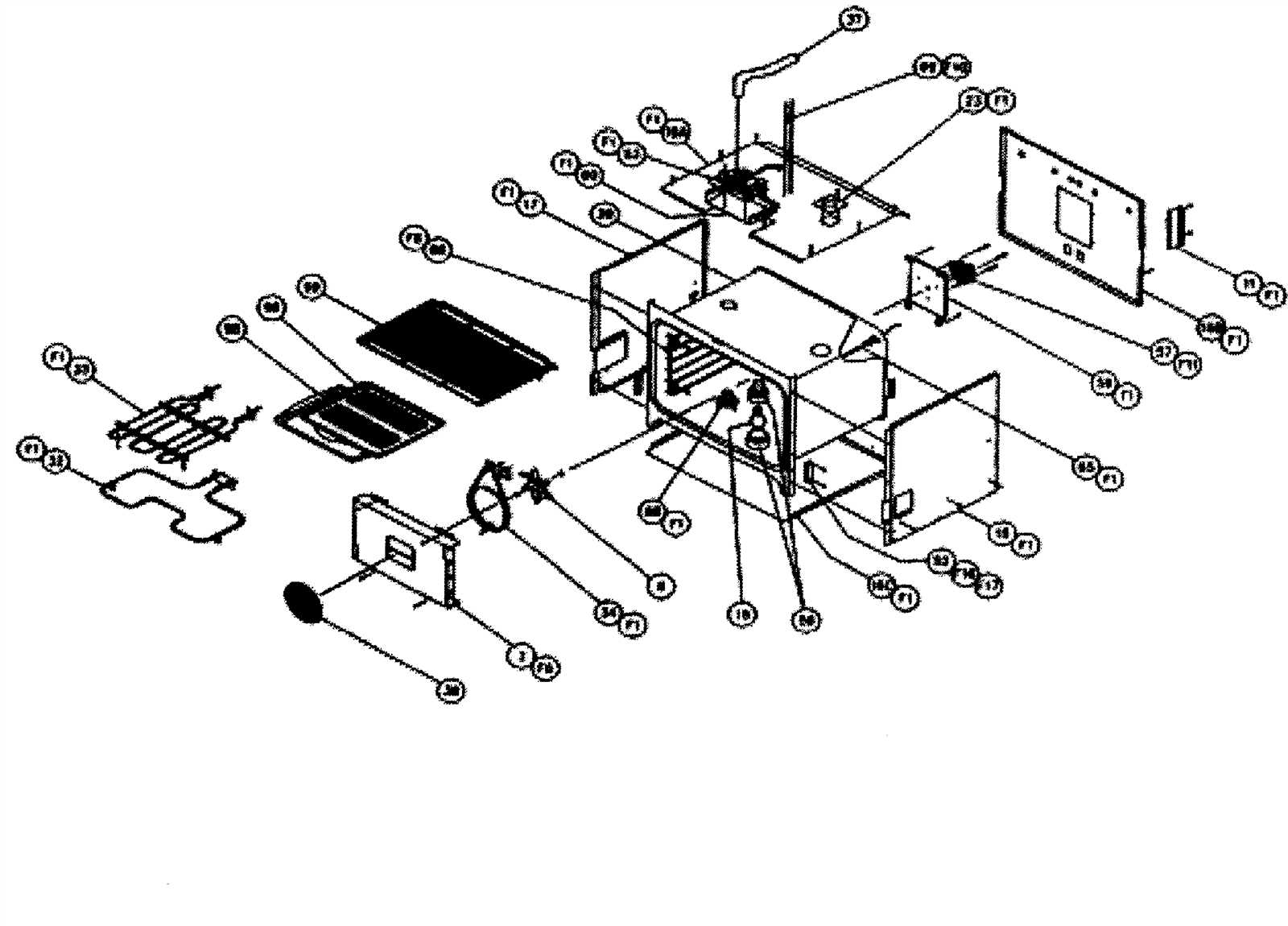 dacor parts diagram