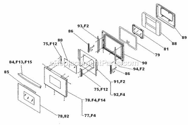 dacor parts diagram